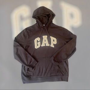 Vintage Style Brown GAP Hoodie Size XL